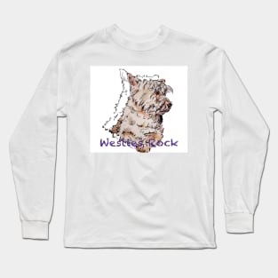 Westies Rock Long Sleeve T-Shirt